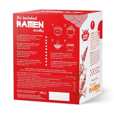 Bio Ramen Makaron Gryczany 280 g