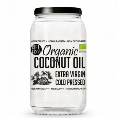 Bio Olej Kokosowy Nierafinowany Extra Virgin 1000 ml