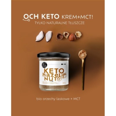 Keto Hazelnut Cream with MCT Oil 300 g