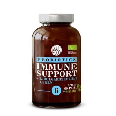 Probiotyk Nr 6. Bio Immune Support 18 g - ok. 60 kaps.