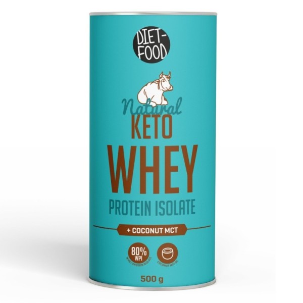Keto Whey Protein Isolate with Coconut Oil MCT 500 g