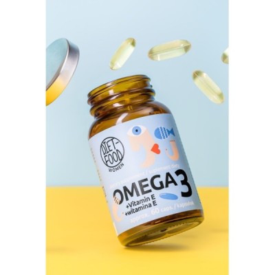 Omega 3 + vitamin E 60,3g - approx. 60 caps.