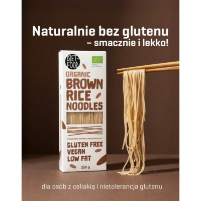 Bio Makaron z Brązowego Ryżu 250 g