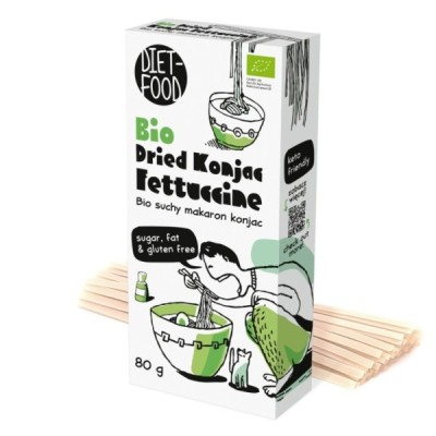 Bio Suchy Makaron Shirataki Konjac Fettucine 80 g
