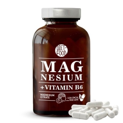 Magnez + witamina B6 120 tabl. 100g