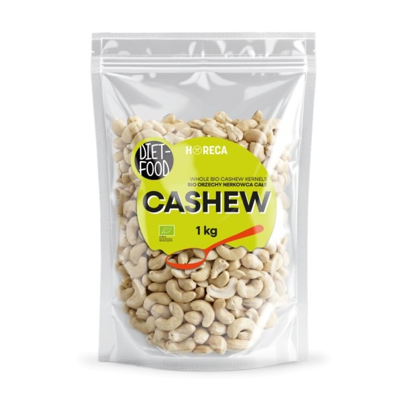 Organic Cashew Nuts Whole 1 kg
